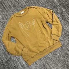 ZARA KIDS◆スウェット・150・からし色◆ザラキッズ・子供服・トレーナー