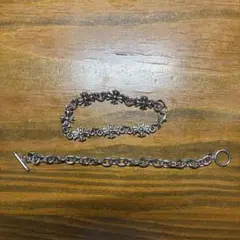 シルバー クロスモチーフ ブレスレット