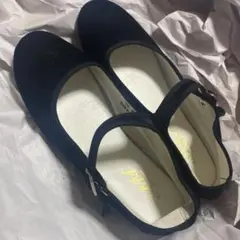 AAA +メリージェーン　カンフーシューズ　チャイナシューズ　ブラック