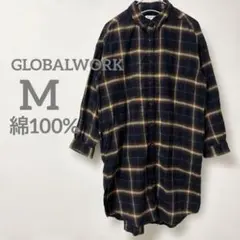 ロングシャツワンピース