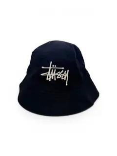 【新品】STUSSY／バケットハット／完売品／S/M／ネイビー