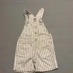GAP ストライプ オーバーオール 3y
