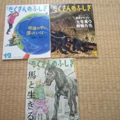 たくさんのふしぎ　地球の中に、潜っていくと他　3冊セット