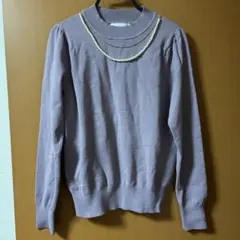 ボリュームスリーブ ニット