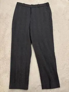 UNIQLO グレー チェック柄 スラックス Mサイズ