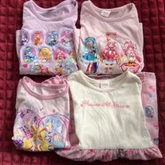 プリキュア　長袖ロンT　長袖ワンピース　半袖トップス　100センチ 110センチ
