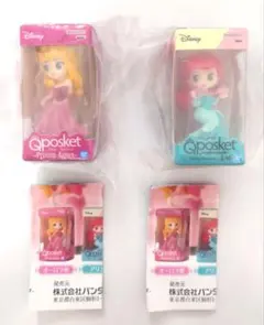 新品未開封 Qposket 2種セット ディズニー ミニチュアコレクション3