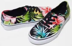 VANS オーセンティック 23cm ハイビスカス柄 トロピカル ボタニカルのサムネイル