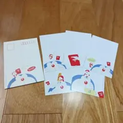ドラえもん ポストカード 5枚セット
