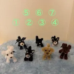 ☆お迎えまだかな？シリーズ ☆ ミニチュア モールアート犬