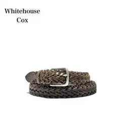 【良品】Whitehouse Cox ホワイトハウスコックス/メッシュベルト