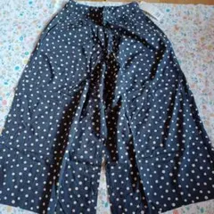 サマンサモスモス、水玉模様ワイドパンツ