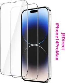 JEDirect iPhone14ProMax 用 強化ガラスフィルム