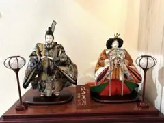 伝統的な雛人形セット