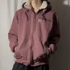 稀少 カーハート carhartt ダックジャケット デトロイト　ピンク　USAのサムネイル