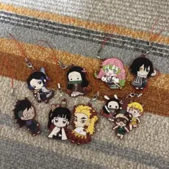 鬼滅の刃 カプセルラバーマスコット9個セット