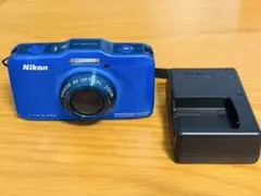 Nikon COOLPIX S32 ブルー 防水耐衝撃 動作品 デジカメ送料無料 - メルカリ