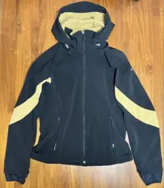 Nike フード付きジャケット 黒/ベージュ