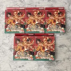 [新品未開封］ワンピースカード スタートデッキEX ルフィ&エース 5BOX バンダイ バンダイ ONE PIECEカードゲーム スタートデッキEX ルフィ