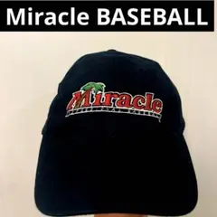 Miracle BASEBALL 海外ベースポールチームキャップ　フリーサイズ