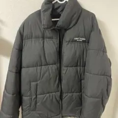FIRST DOWN グレー ダウンジャケット