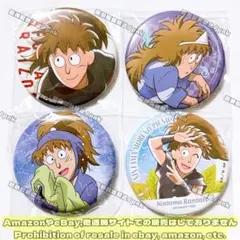 忍たま 不破雷蔵 東京タワー 肝試し 雨濡れ アニカフェ 缶バッジ 4点 未使用