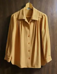 【レナウン imagina】シャツ あたたか LL ウール100% ゆったり