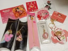 Disney ミニー ストラップ パークフード　ハートフェルトストロベリーギフト