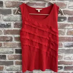 BANANA REPUBLIC フリル　タンクトップ レディースのサムネイル