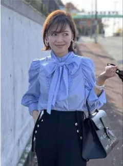 sheller シェリエ TONGARI PAFF ドットペプラムトップス sheller シェリエ TONGARI PAFF ドットペプラムトップス - メルカリ