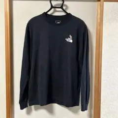 THE NORTH FACE 長袖カットソー Mサイズ 猫刺繍