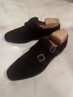 美品】CROCKETT&JONES LOWNDES ダブルモンク UK7.5D - メルカリ