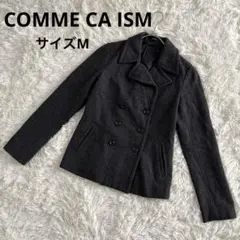 コムサイズム　COMME CA ISM コート 　ピーコート　グレー　M