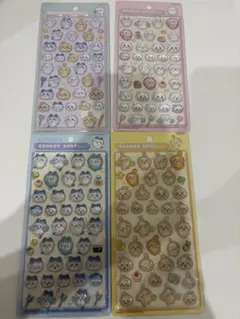 【国内正規品】ちいかわ ボンボンドロップシール 第1弾 4種 コンプリート