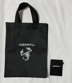 ◎アバルト ABARTH トートバッグ 黒 ◎カードケース 定期入れ 黒のサムネイル
