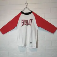 EVERLAST 七分袖 ラグランTシャツ 赤のサムネイル