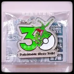ポケモン 30周年 メタルチャームマスコット レックウザ