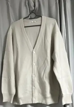 GU アイボリー Mサイズ カーディガン