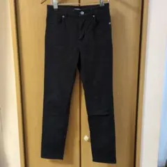 CINEMA CLUB ブラック スキニーパンツ S