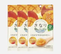 気まぐれSALE価格☆ きなり くちどけやわらかゼリー マンゴー 3袋セット