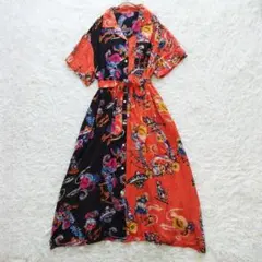 VIVIENNE TAM ヴィヴィアンタム シルク カシュクールワンピース - メルカリ