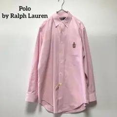 Polo by Ralph Lauren 長袖シャツ　ピンク　ワイシャツ　メンズ