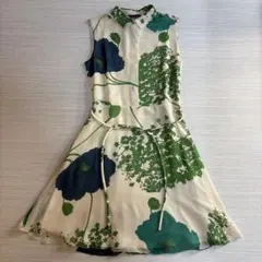 VIVIENNETAM GOLDFISH PRINTブラウス　40　未使用品 COMING SOON】Ceramic dragon print on stretch net ブラウス