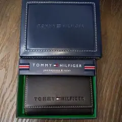 TOMMY HILFIGER ブラウンキーケース