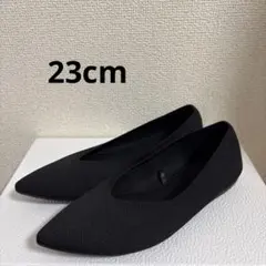 美品　1度使用のみ　GU ウォッシャブルニットフラットシューズのサムネイル