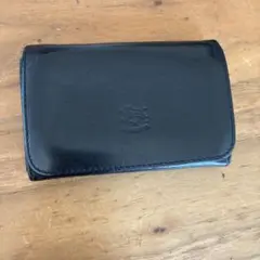 未使用✨イルビゾンテ　ブラック　名刺入れ　本革　保存袋付き 楽天市場】イル ビゾンテ IL BISONTE SCC031 PG0001 名刺入れ