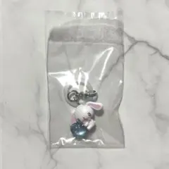 エモきゅんめじるしアクセサリー　しろうさ