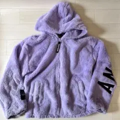 ANAP GIRL ボアアウター　パープル Mサイズ