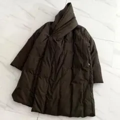 MaxMara マックスマーラ ダウン ダウンジャケット コート ダークブラウンのサムネイル