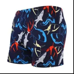 【FINA未認証】メンズ 練習用 競泳水着 スパッツ型 フィットネス水着【色】紺